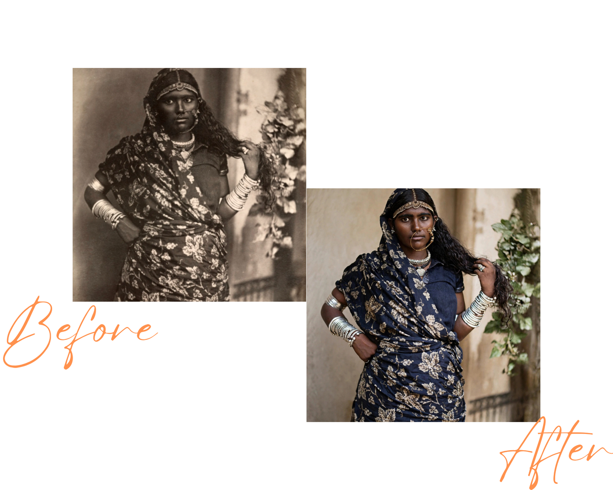 Vintage Photo Restoration & Colorization