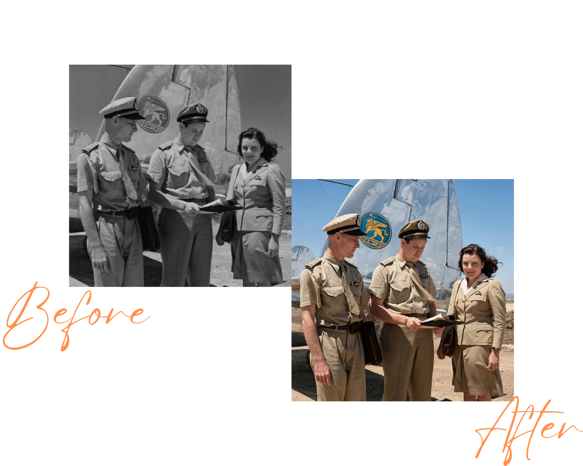 Vintage Photo Restoration & Colorization