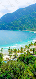 Wallpaper - Bird's Eye Beachview